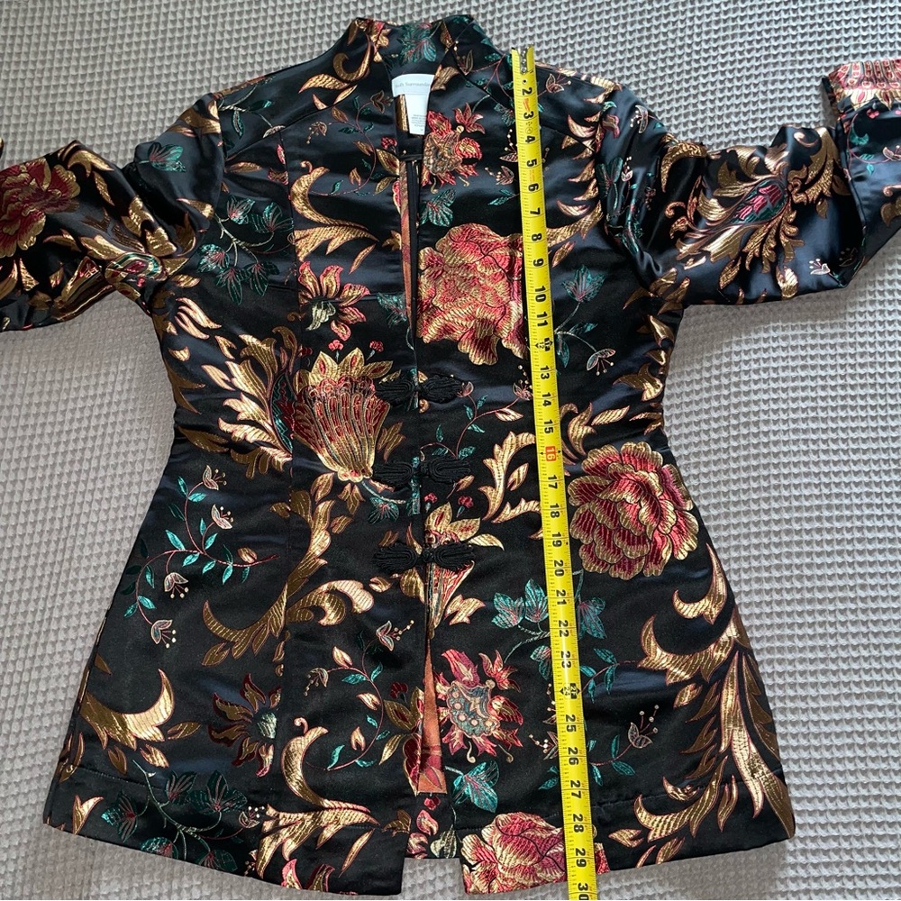 Soft Surroundings Moon Dynasty Brocade Jacquard Jacket - Picture 13 of 16